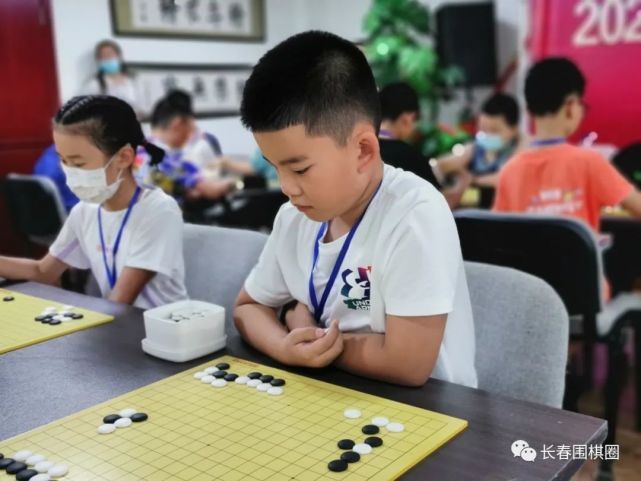 2021年吉林省少年儿童围棋锦标赛12岁以下组比赛于7月29日至30日举行