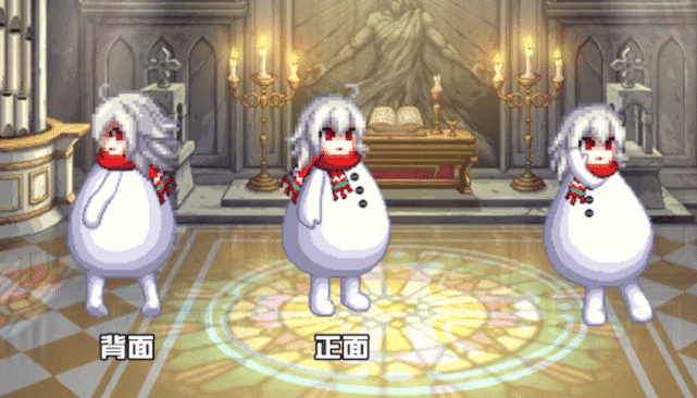 雪人像素头是经典搭配,男人的快乐很简单,新职业刃影的出现,铁定会有