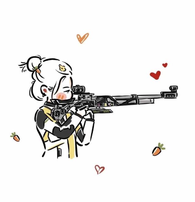 杨倩奥运双冠杨倩专属头像绝绝子