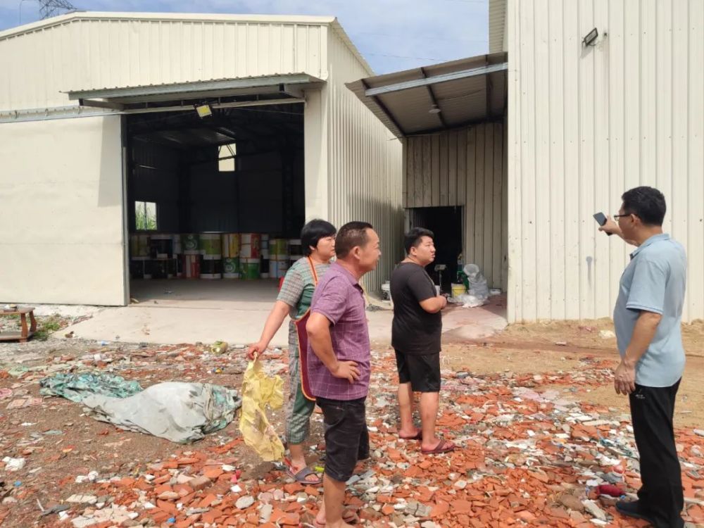 榜山镇:开展第33批次卫片图斑核查整治工作