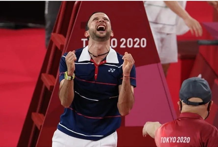 奥运|科登历史性进奥运男单四强,快乐是这位危地马拉人的动力