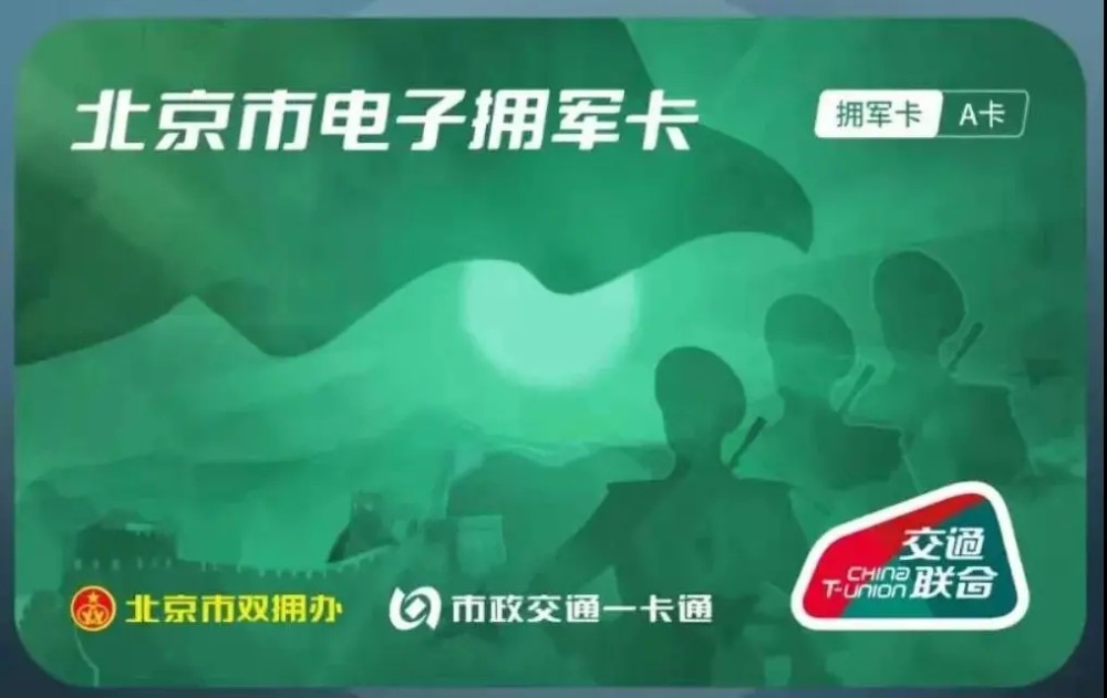 北京市向驻京部队官兵及相关优抚对象制发电子拥军卡,并举行开通仪式