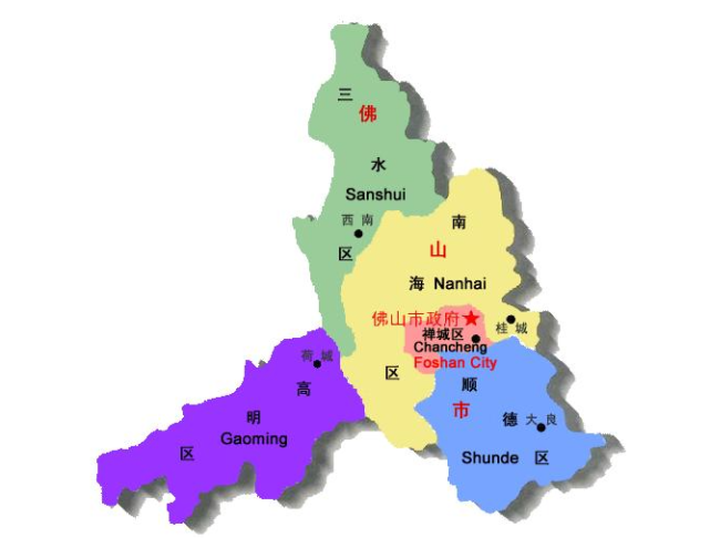 廣東省的區劃調整21個地級市之一佛山市為何沒有1個縣