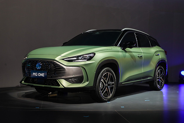 MG ONE亮相 全新平台架构/更有活力造型