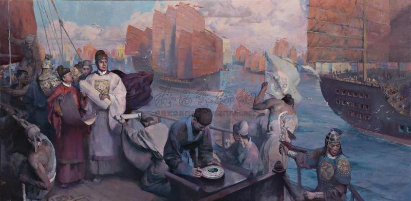 郑和下西洋的船 腾讯网