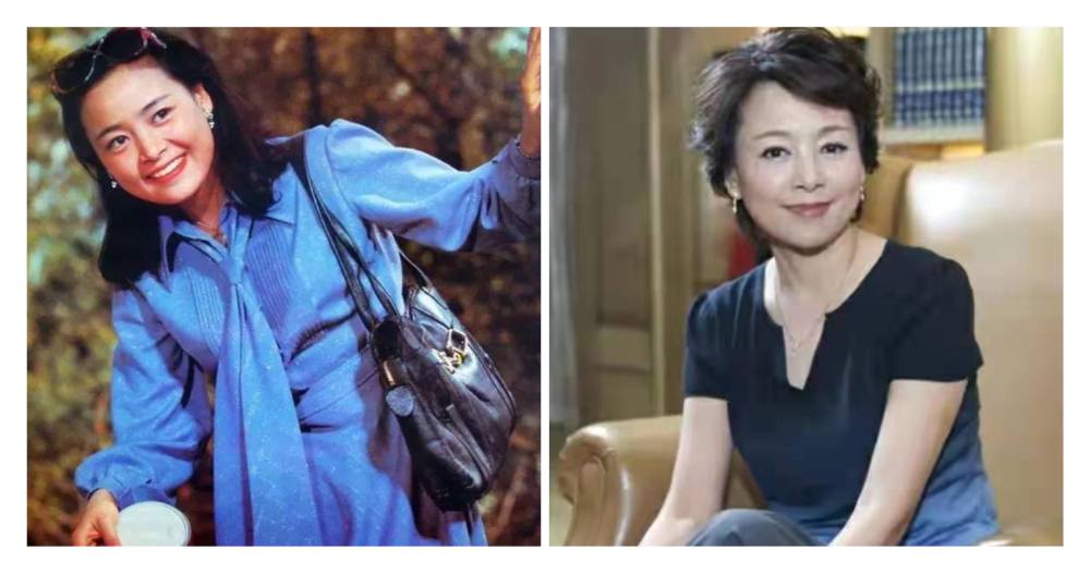 63岁张瑜老了真耐看穿连衣裙搭单鞋丰满有韵味很适合微胖妈妈