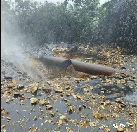 缅甸小镇辖区内天然气管道被人民防卫军爆破破坏?不,辟谣来了