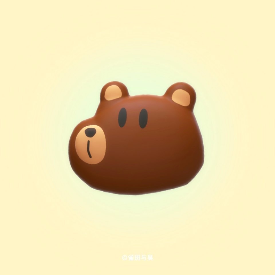 嘀嘀嘀请接收您的可爱动物超立体3d头像