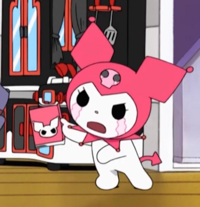 女生头像kuromi库洛米的可爱时刻