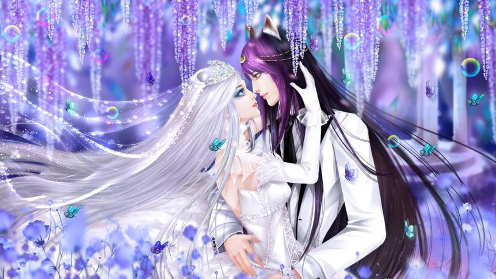 叶罗丽cp壁纸未曾谋面的日子里都陷在对你的思念