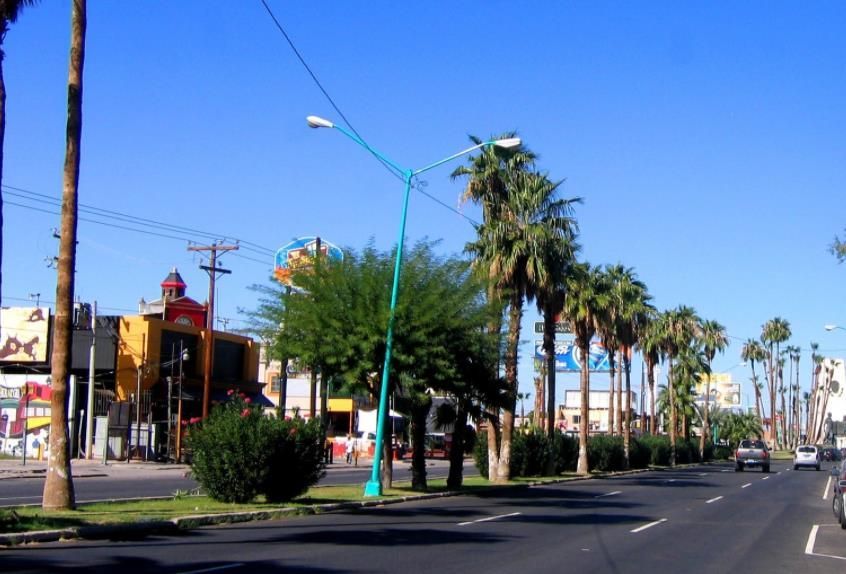 美墨边境线上的一座墨西哥城市,这里华人众多,中国人的贡献很大