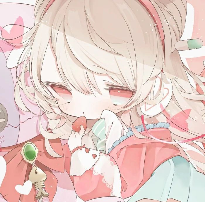 小胖脸萌妹控专属可爱动漫女生头像