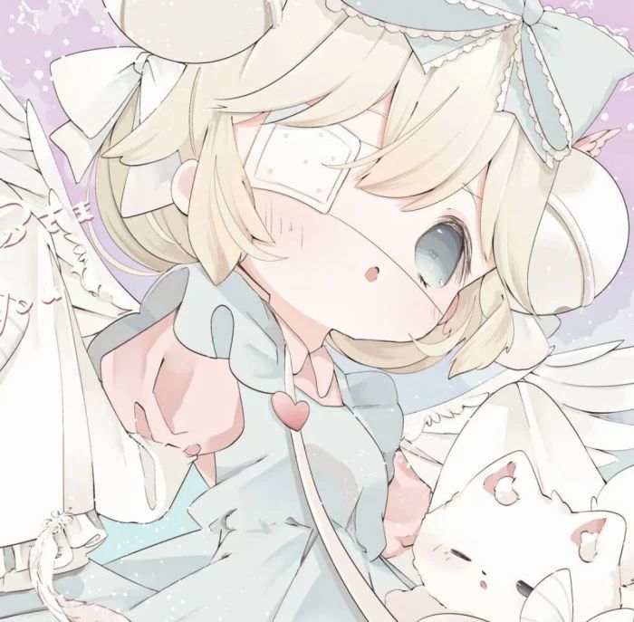 小胖脸萌妹控专属可爱动漫女生头像