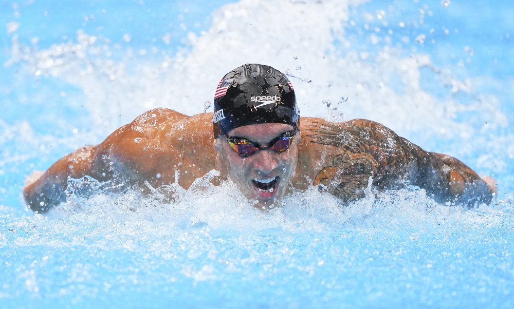 东京奥运会游泳男子4x100米混合泳接力决赛赛况