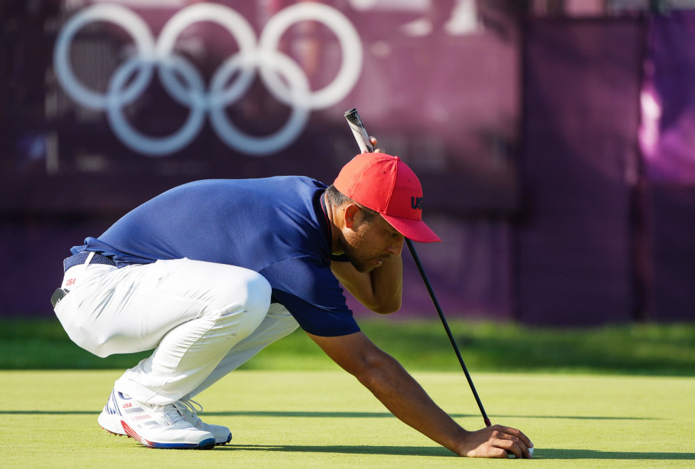 东京奥运会高尔夫男子个人比杆赛美国选手谢奥菲勒夺金