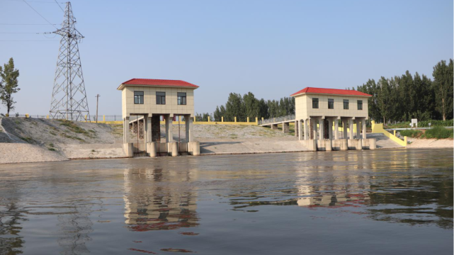 南运河岔河减河临近警戒水位德州三线分洪迎击漳卫新河洪峰