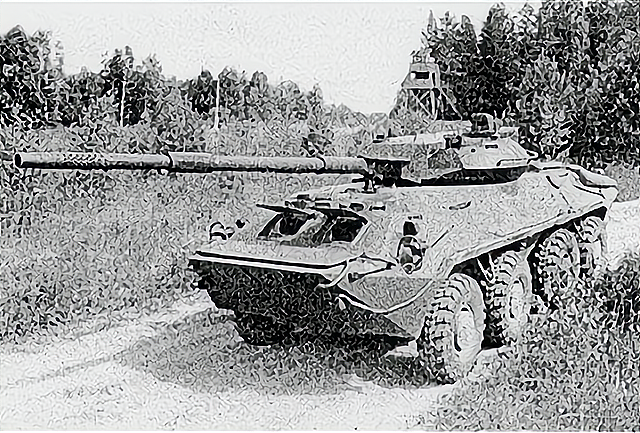 一次失败的尝试,苏联2s14 zhalo-s轮式突击炮