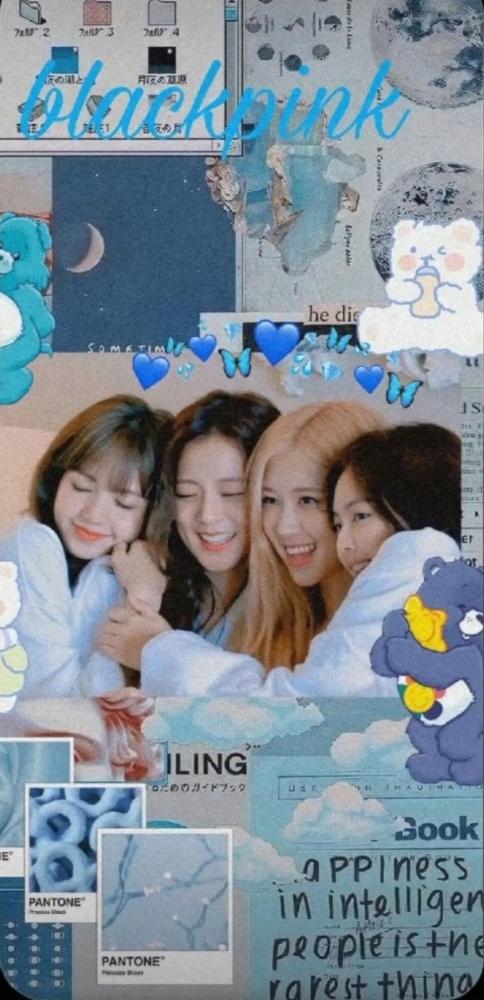 blackpink手机壁纸合集,四人四色的完颜团!