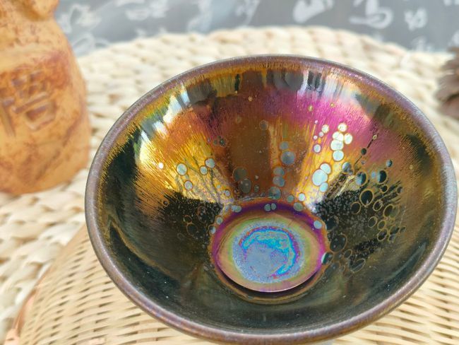 国礼建盏春申阁原矿原釉真建盏大众喜爱的国礼建盏