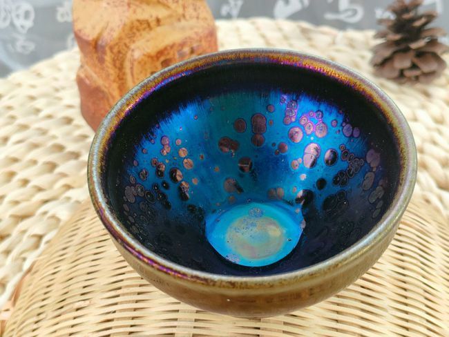 国礼建盏春申阁原矿原釉真建盏大众喜爱的国礼建盏