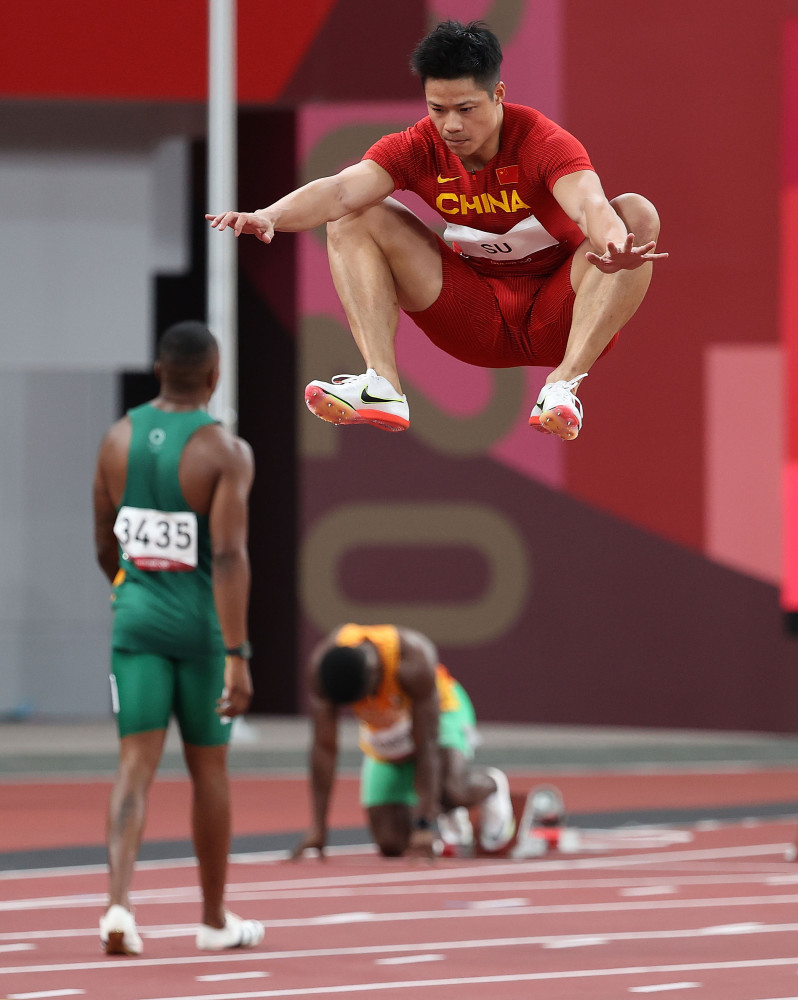 广东仔一飞冲添获东京奥运男子百米第六名