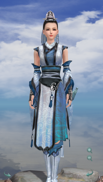 剑网三怀旧服白月光剑茗套除出眉间雪滤镜布料质感也很用心