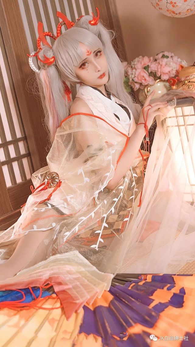 cos:阴阳师不知火cos正片@奶狮