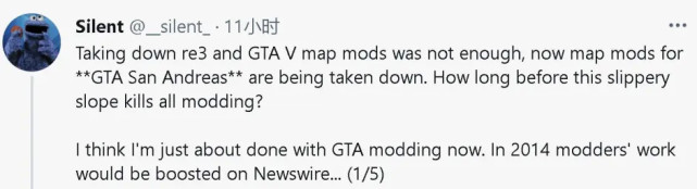 GTA多个知名老牌MOD被禁