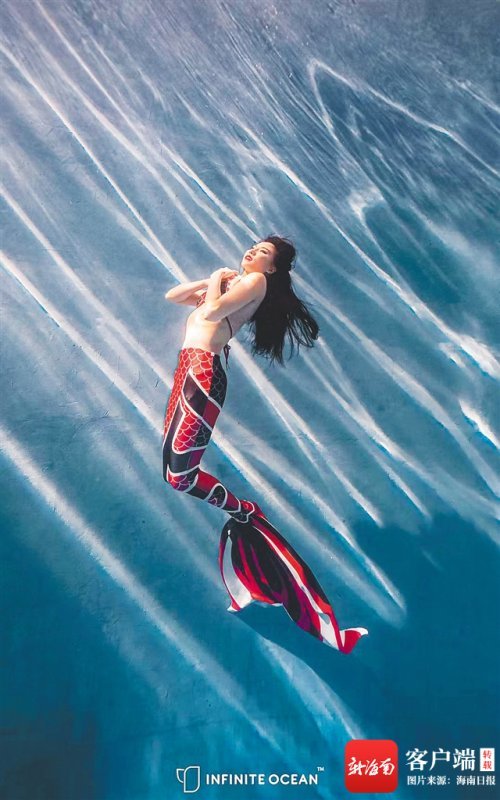 海南周刊丨翩若惊鸿宛若游龙的美人鱼潜水运动在国内走俏_腾讯新闻