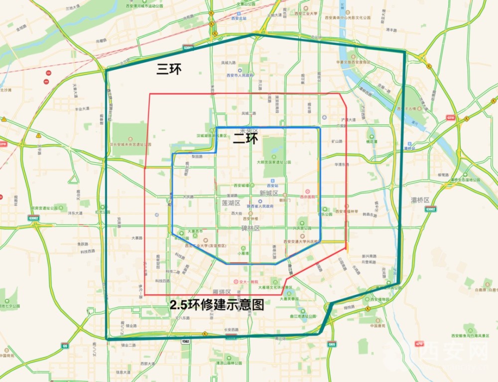 西安南2.5环来了!_腾讯新闻