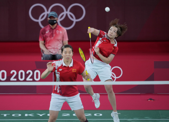 东京奥运会羽毛球女双决赛赛况2