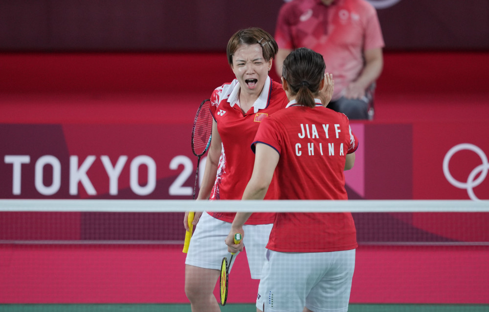 (东京奥运会)羽毛球——女双决赛赛况(2)