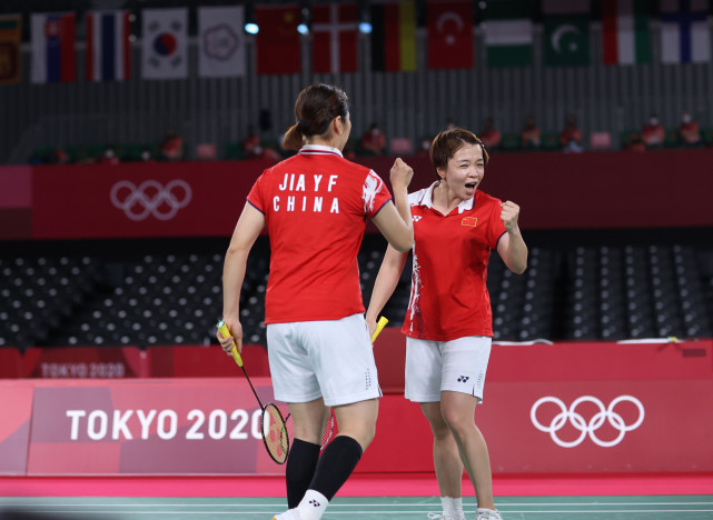 东京奥运会羽毛球女双决赛赛况2