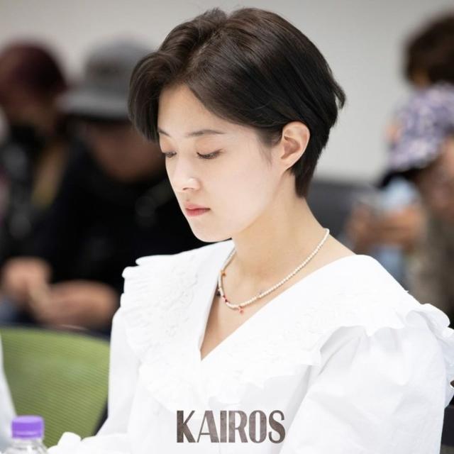 与短发适配度极高的女演员金裕贞清纯美爆发全智贤的精灵短发