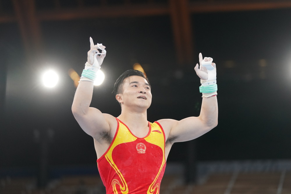 (东京奥运会)体操——刘洋夺得男子吊环冠军(3)_腾讯新闻