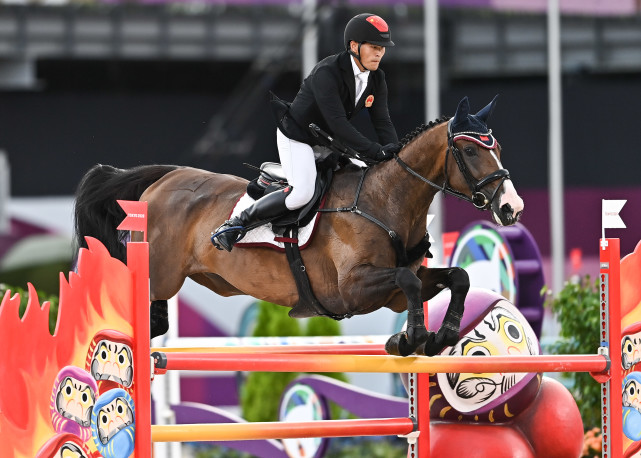 东京奥运会马术中国队获得马术三项团体第九名