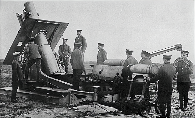 施耐德m1914280毫米攻城重炮法国为俄国研制的重型武器