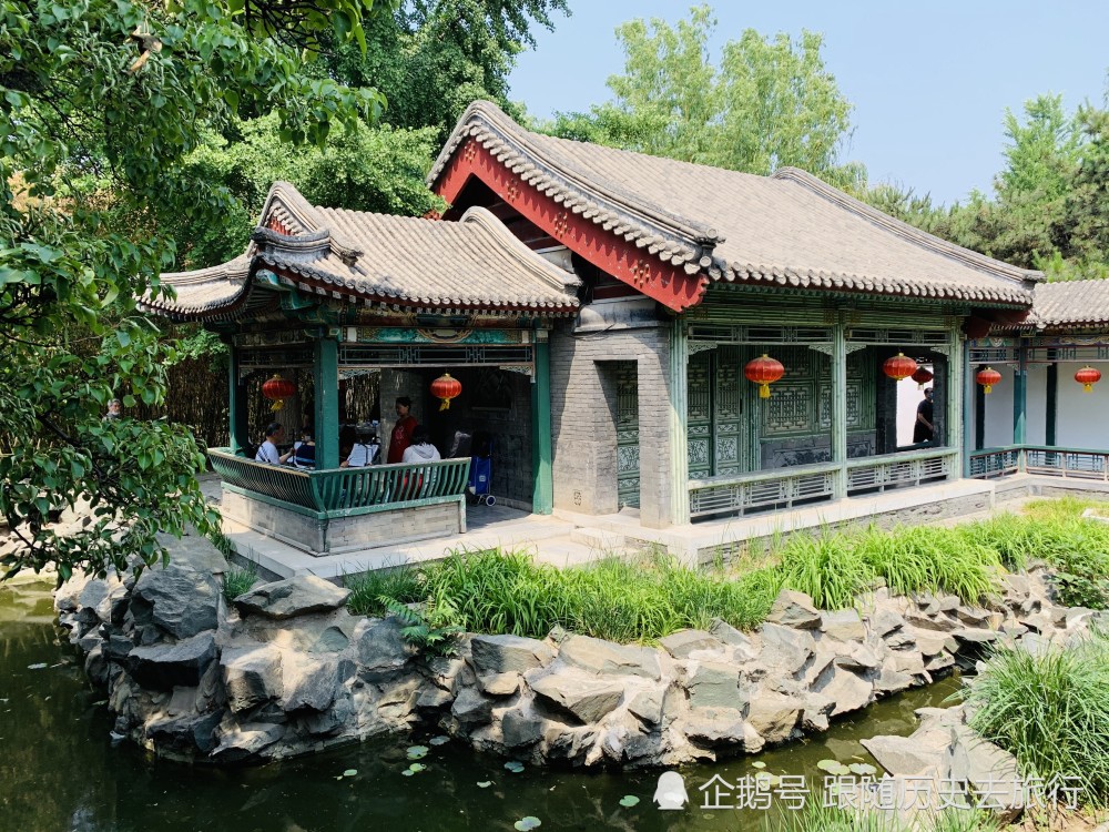 红楼梦的拍摄地贾宝玉林黛玉的家40元的北京大观园你看值吗