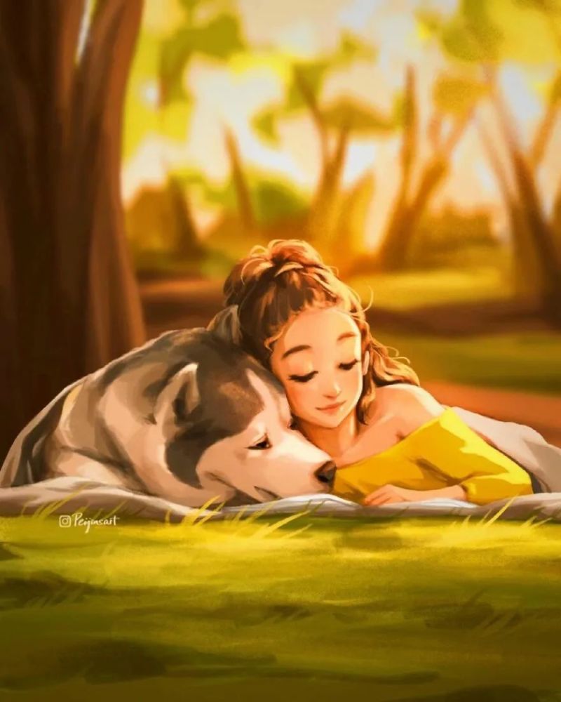 超暖心!一人一狗,把日子过成了诗