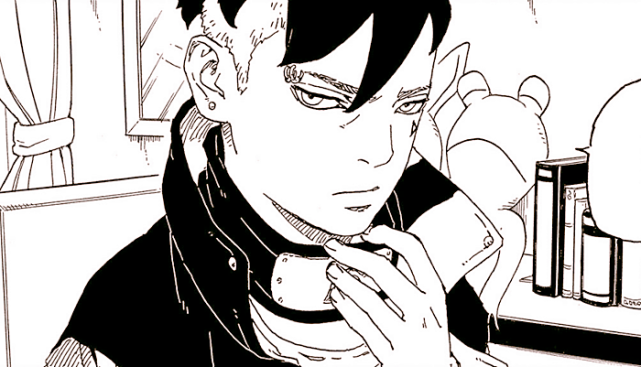 博人传川木有名分了鸣人多了一个儿子博人使用佐助的叛忍护额