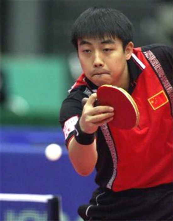 刘国梁年轻比赛照片图片