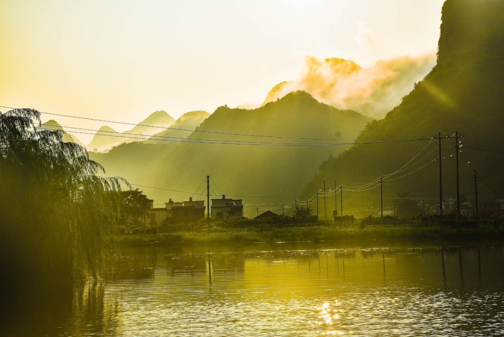 廣東清遠陽山縣這裡的景色還是很不錯的