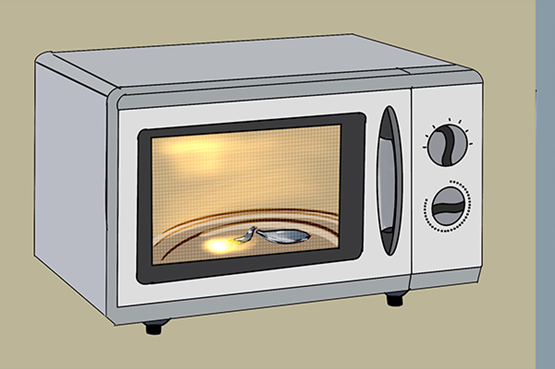 微波炉为什么不能用金属器皿