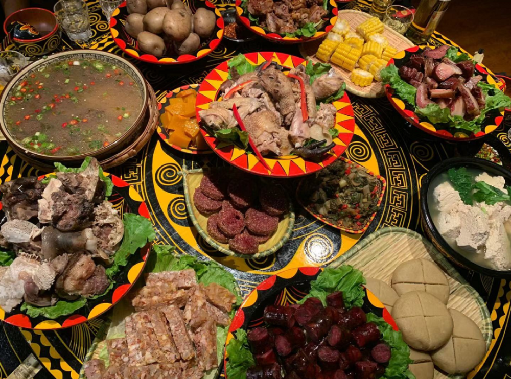 彝族六大美食图片