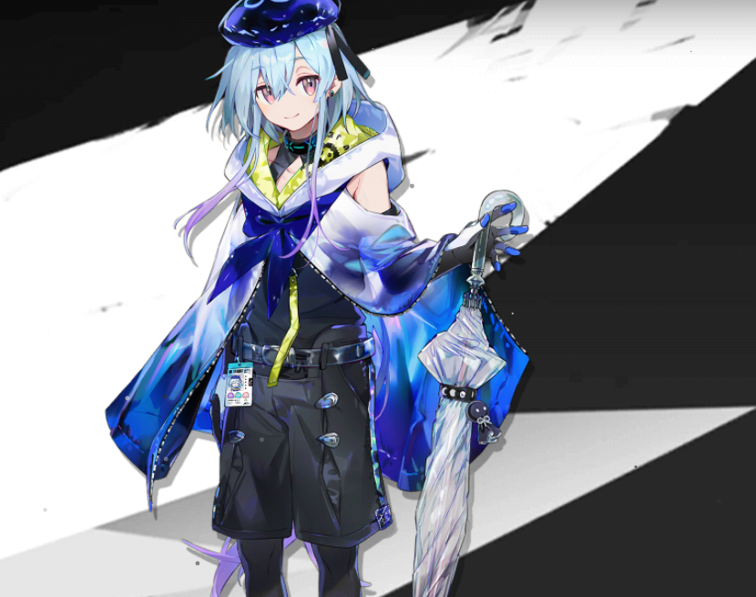 明日方舟新6星水月90秒技能循环1技能300的物理伤害