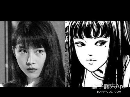 真人撞脸二次元，内娱又多一个魔女“富江”