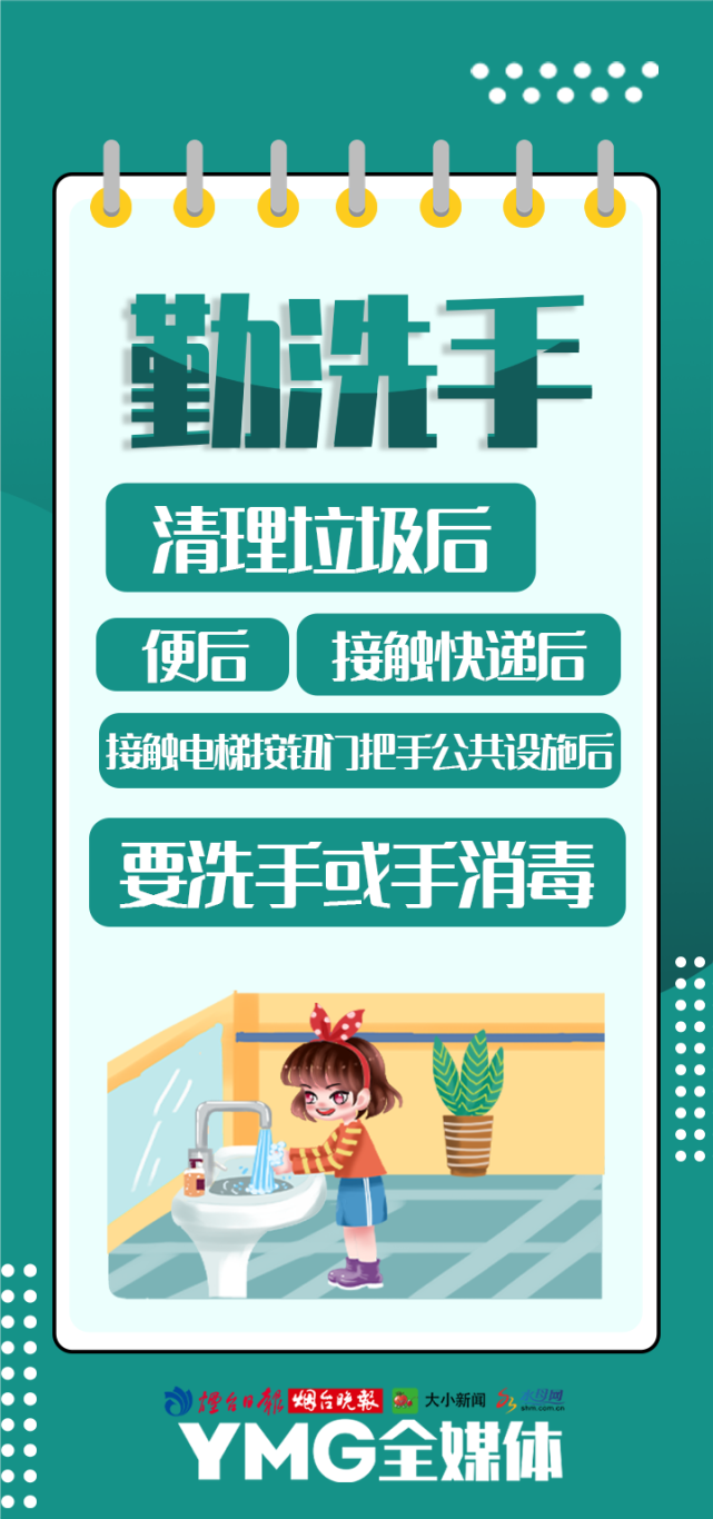 口罩 1米 洗手 图图片