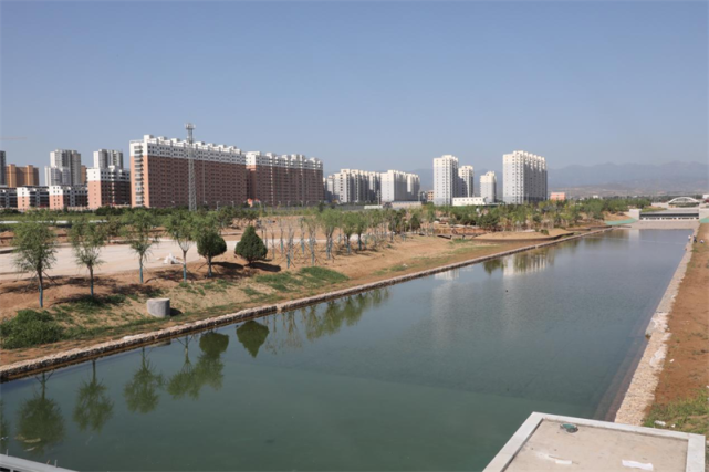 原平市委书记马志强调研沙河生态修复工程