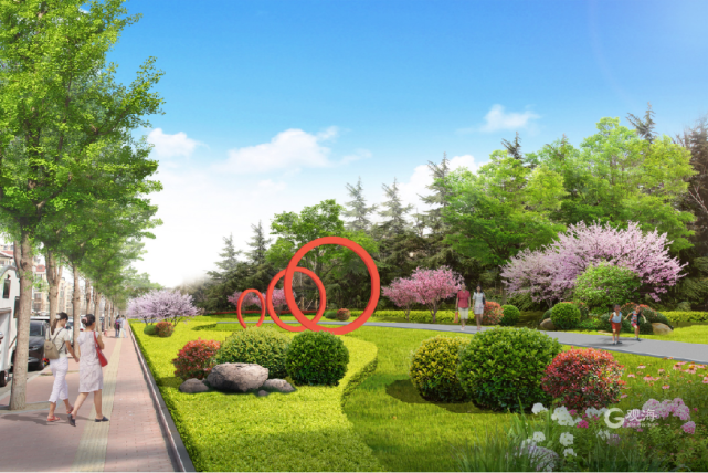 作为其他各类公园绿地(综合公园,社区公园,带状公园和街头绿地)的有益