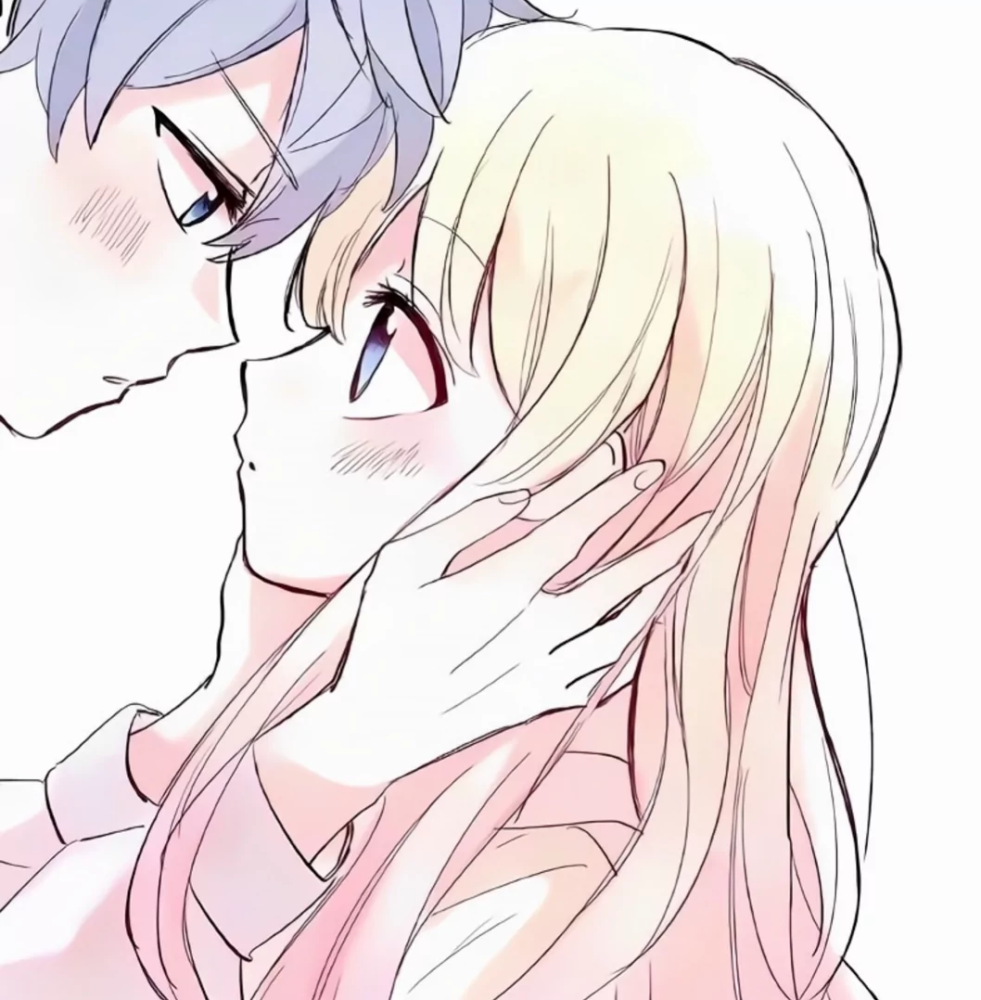 动漫情头头像要选明显的爱情就要公开的